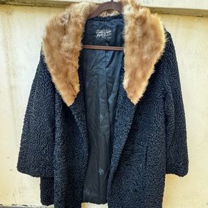 Vintage Perl stein Mink coat
